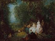 Jean-Antoine Watteau The Art Institute of Chicago France oil painting artist